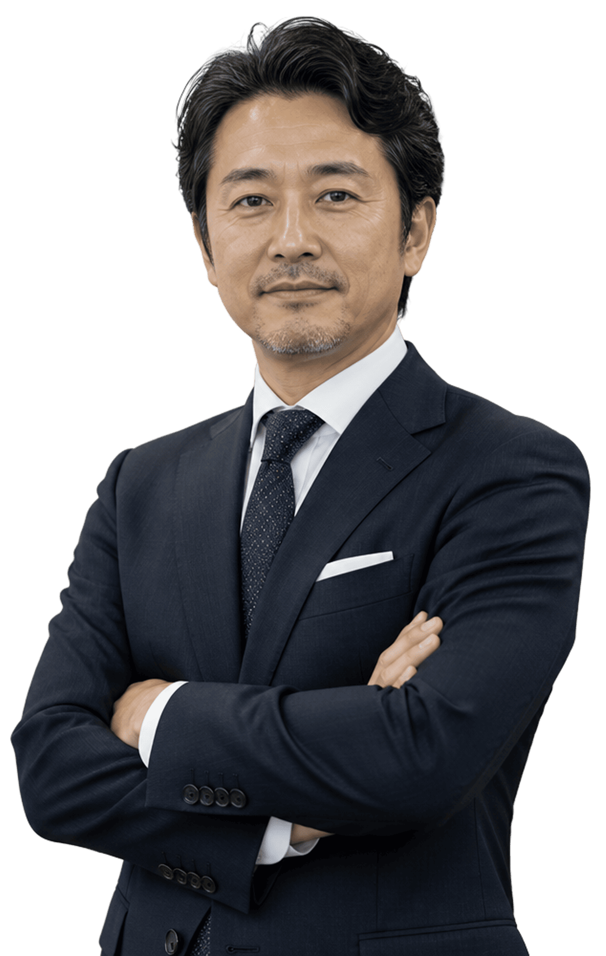 腕組みする人事評価コンサルタント